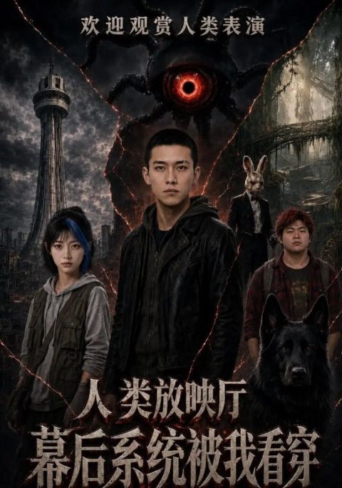 人类放映厅幕后系统被我看穿海报