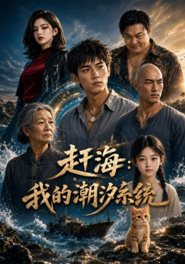 赶海：我的潮汐系统海报