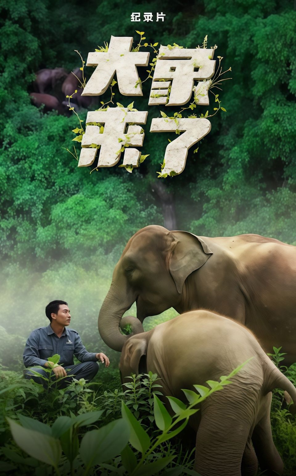 大象来了海报
