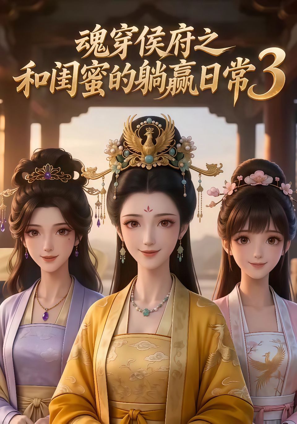 魂穿侯府之和闺蜜的躺赢日常 3海报