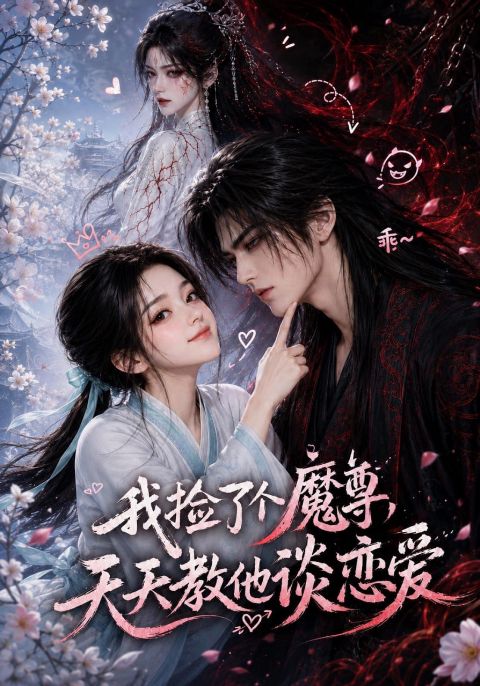 我捡了个魔尊，天天教他谈恋爱海报