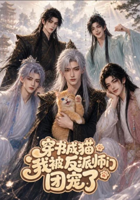 穿书成猫，我被反派师门团宠了海报
