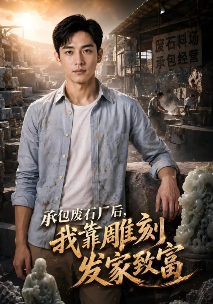 承包废石厂后，我靠雕刻发家致富海报