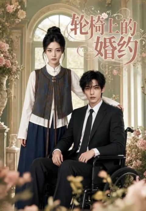 轮椅上的婚约海报