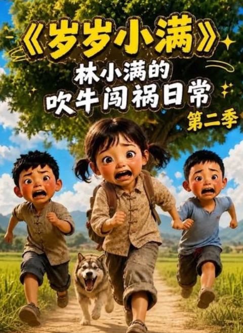 岁岁小满，林小满的吹牛闯祸日常第二季海报