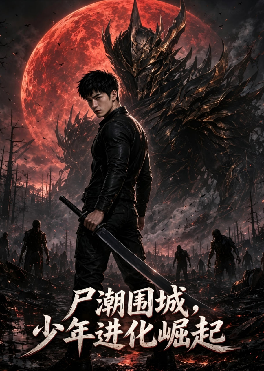 尸潮围城，少年进化崛起海报