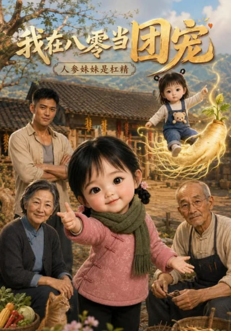 我在八零当团宠，人参妹妹是杠精海报