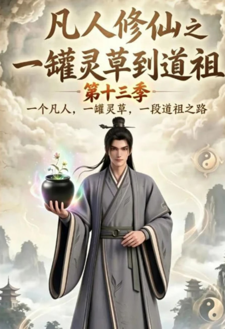 凡人修仙之一罐灵草到道祖第十三季海报