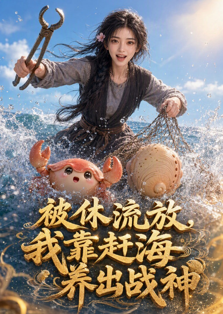 被休流放，我靠赶海养出战神海报