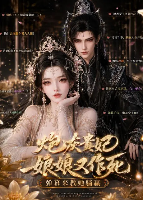 炮灰贵妃娘娘又作死，弹幕来教她躺赢海报