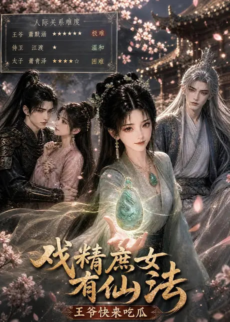 戏精庶女有仙法，王爷快来吃瓜海报