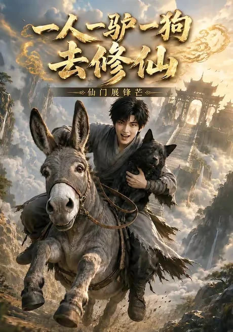 一人一驴一狗去修仙海报