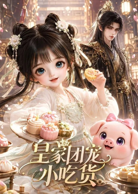 皇家团宠小吃货海报