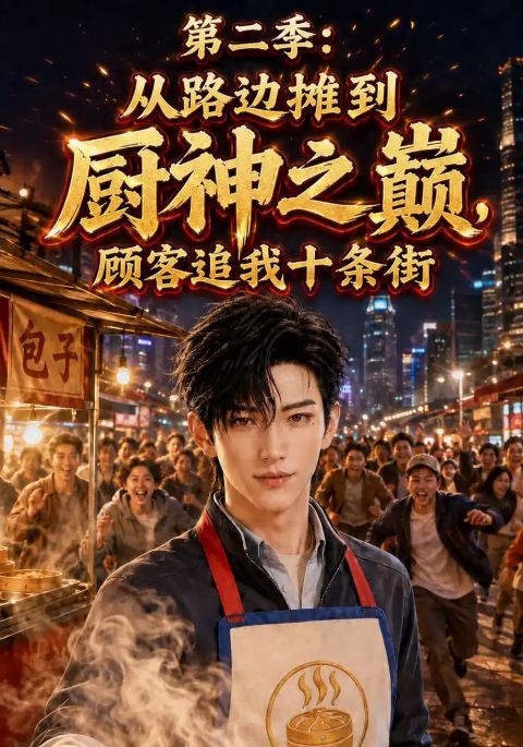 第二季从路边摊到厨神之巅，顾客追我十条街海报