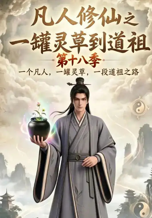 凡人修仙之一罐灵草到道祖第十八季海报