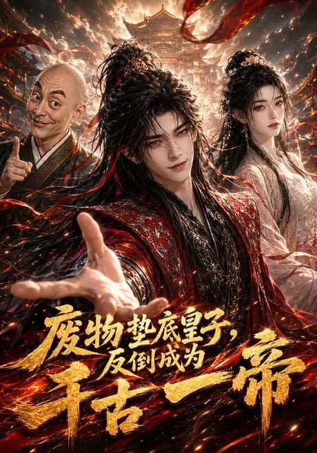 废物垫底皇子，反倒成为千古一帝海报