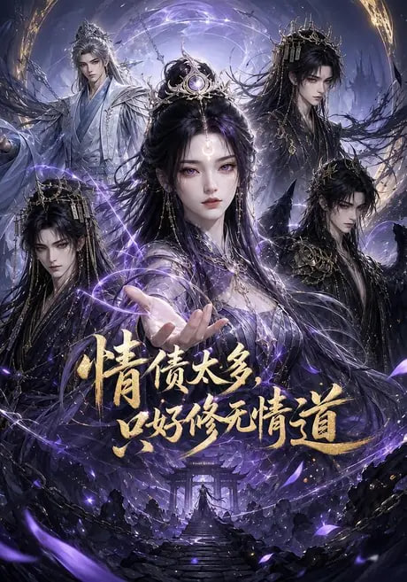 情债太多，只好修无情道海报