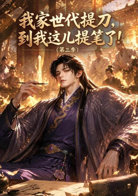 我家世代提刀，到我这儿提笔了(第三季）海报