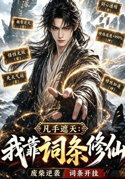 凡手遮天：我靠词条修仙海报