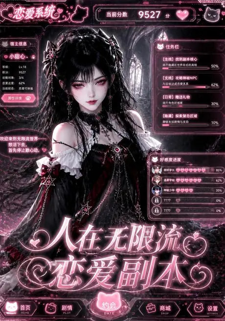 人在无限流恋爱副本海报