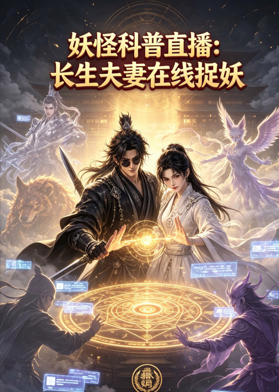 妖怪科普直播海报