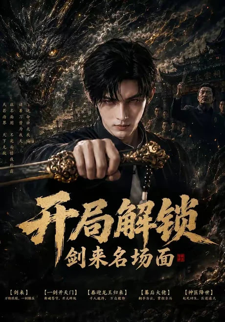 开局解锁剑来名场面海报