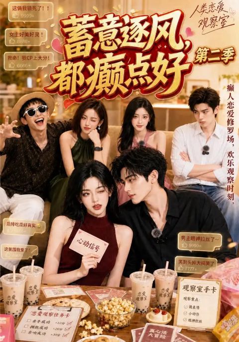 蓄意逐风，都癫点好第二季海报