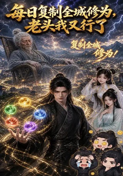 每日复制全城修为，老头我又行了海报