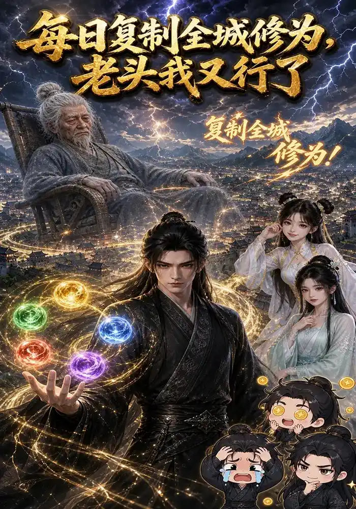 每日复制全城修为，老头我又行了海报
