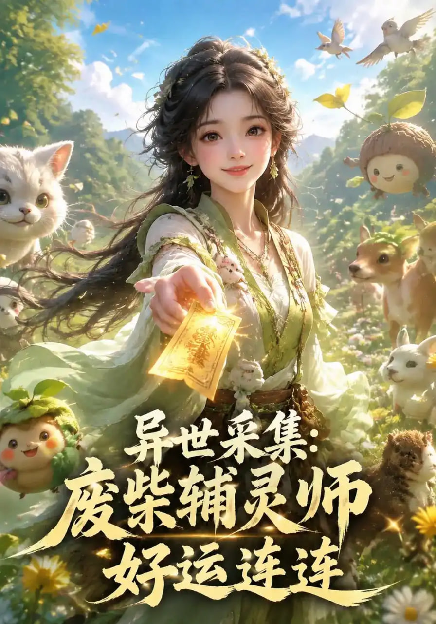 异世采集：废柴辅灵师好运连连海报