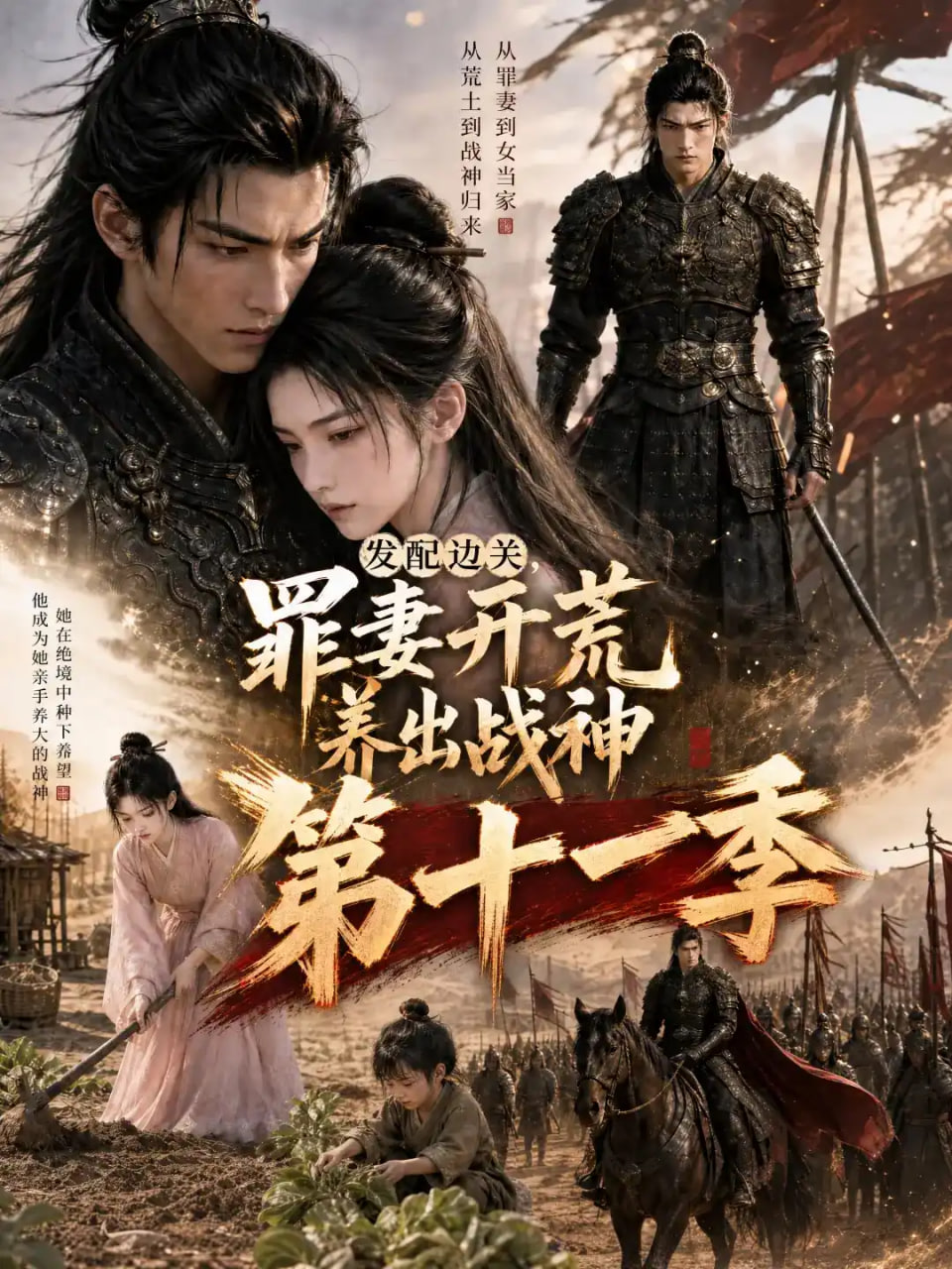 发配边关，罪妻开荒养出战神第十一季海报