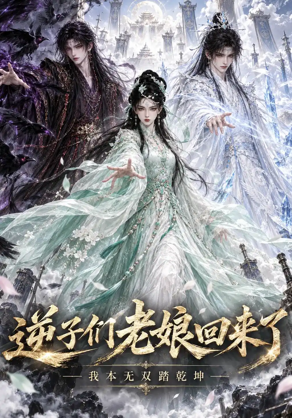 逆子们老娘回来了，我本无双踏乾坤海报