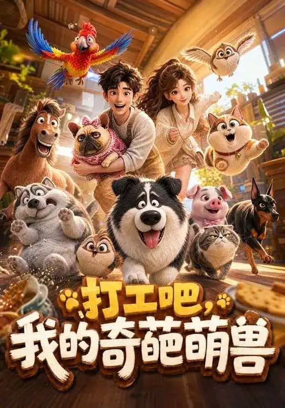 打工吧，我的奇葩萌兽海报
