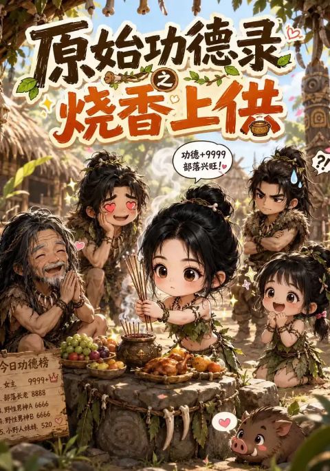 原始功德录之烧香上供海报