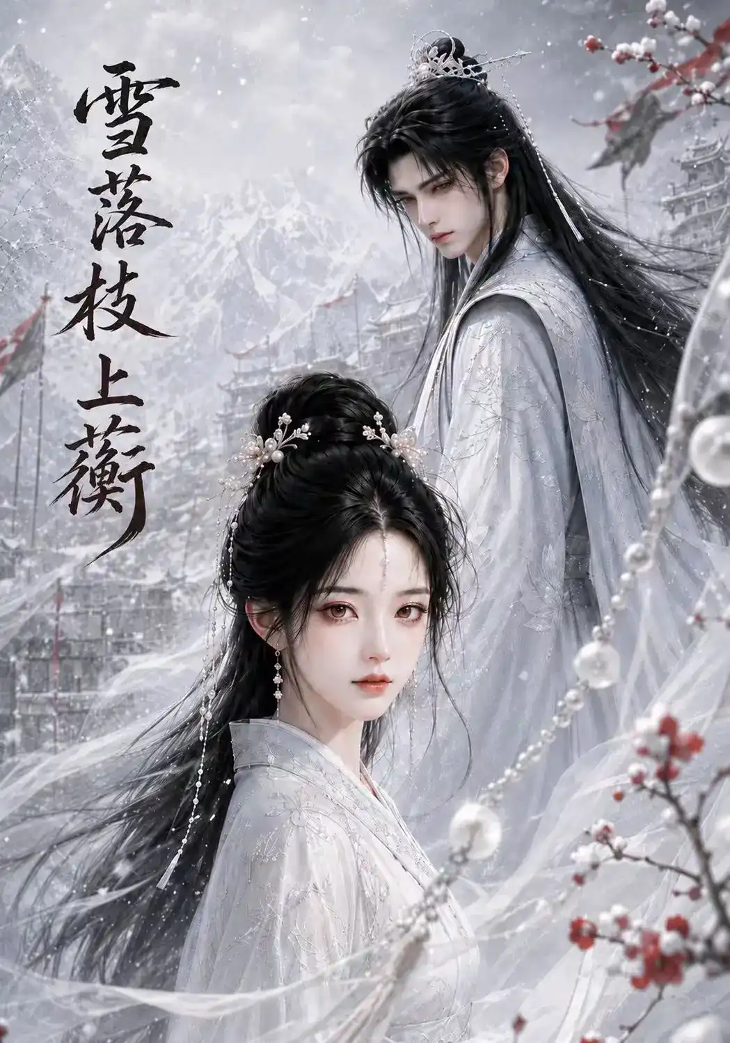 雪落枝上蘅海报