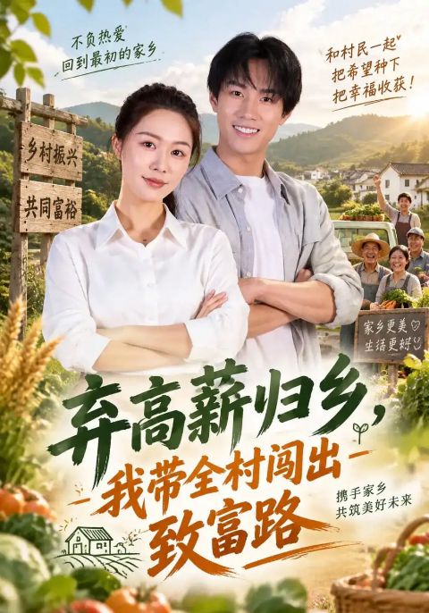 弃高薪归乡，我带全村闯出致富路海报
