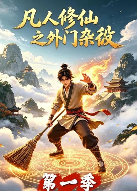 凡人修仙之外门杂役海报
