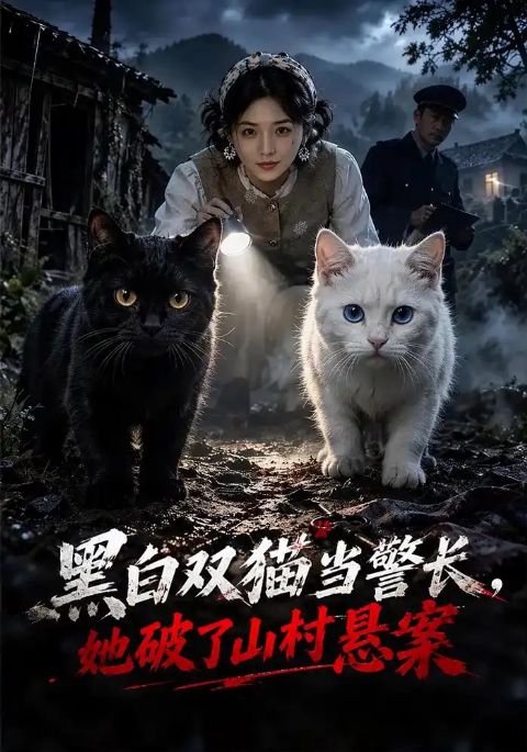 黑白双猫当警长，她破了山村悬案海报