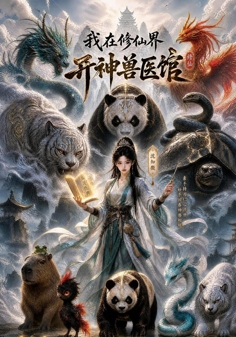 我在修仙界开神兽医馆海报
