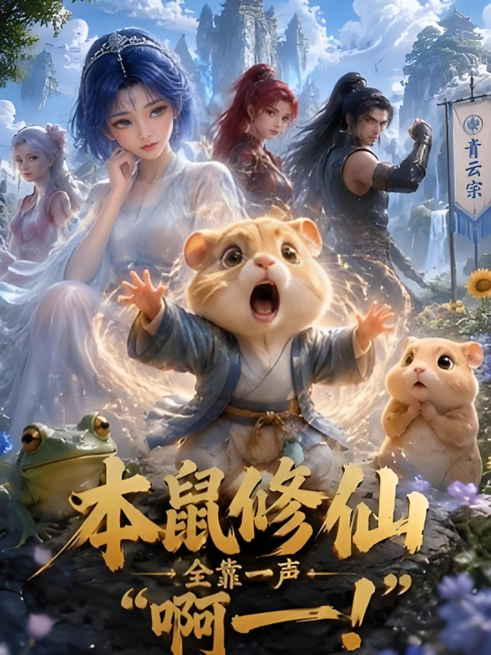 本鼠修仙，全靠一声“啊！海报
