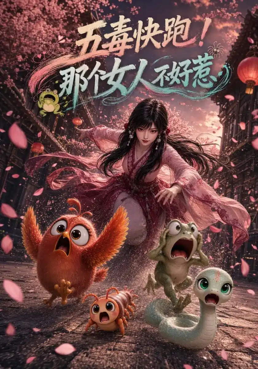 五毒快跑！那个女人不好惹海报