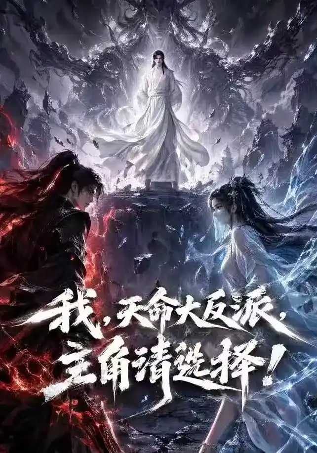 我，天命大反派主角请选择海报