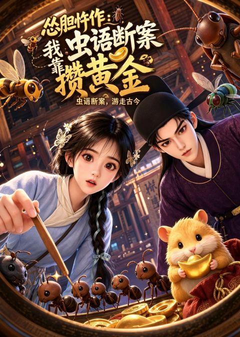 怂胆忤作：我靠虫语断案攒黄金海报