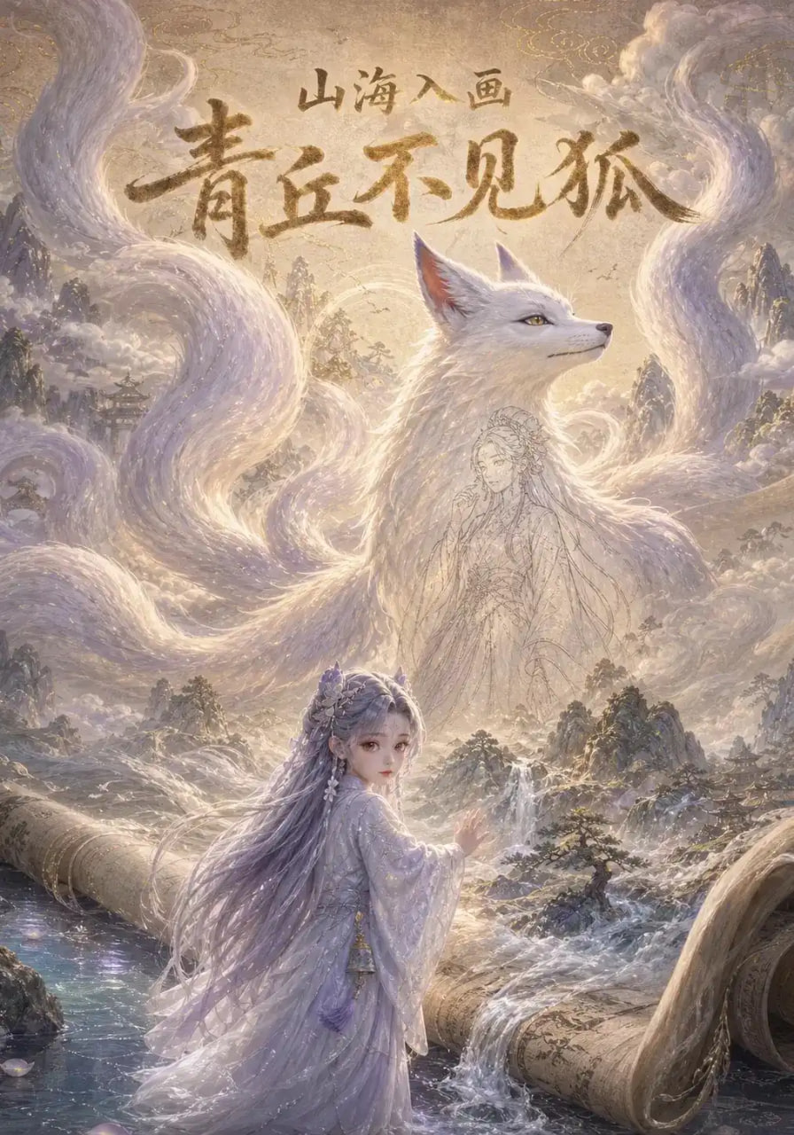 山海入画：青丘不见狐海报
