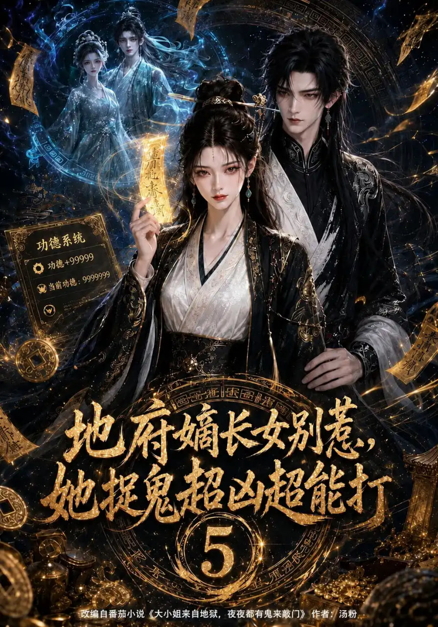 地府嫡长女别惹，她捉鬼超凶超能打5海报
