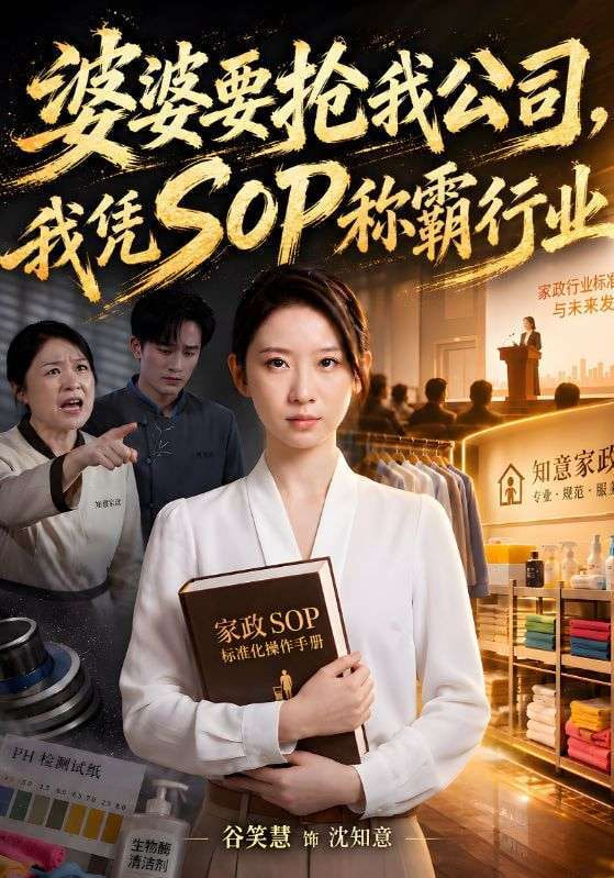 婆婆要抢我公司，我凭 SOP 称霸行业海报