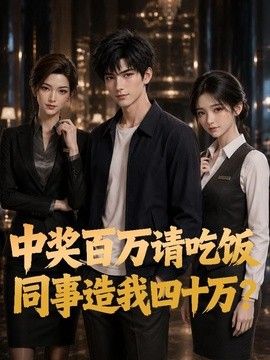 中奖百万请吃饭，同事造我四十万？海报