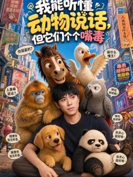 我能听懂动物说话，但它们个个嘴毒海报