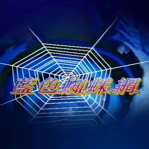 蓝色蜘蛛网海报