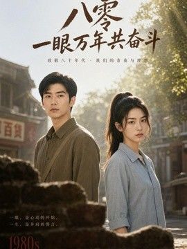 八零一眼万年共奋斗海报